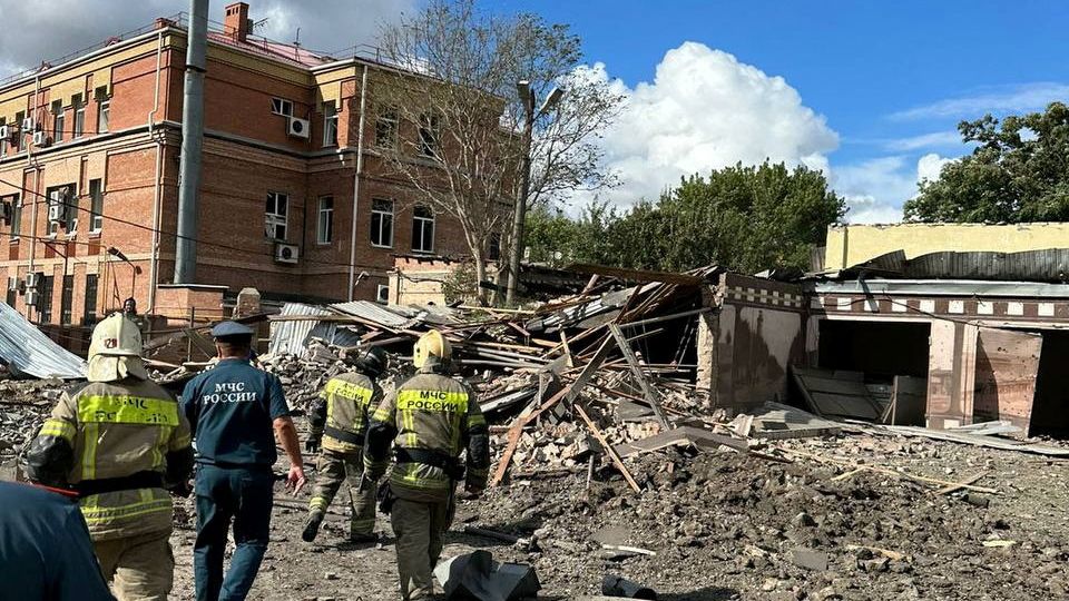 Ruským Taganrogem otřásl výbuch, patrně po dopadu rakety